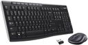 Logitech Teclado y Mouse Inalambrico Español