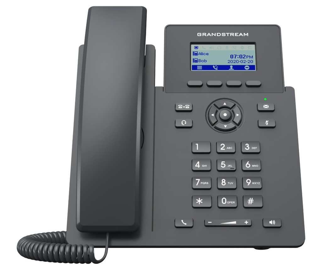 Grandstream Telefono GRP2601P Incluye Fuente 5V