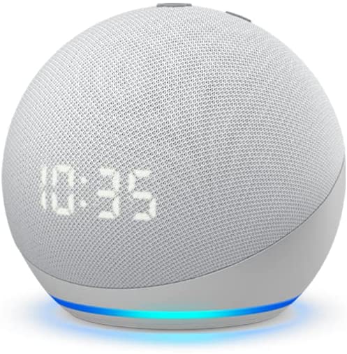 Amazon Echo Dot 4 Clock