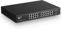 Switch Poe 16 Ptos 10/100 + 2 Ptos Gigabit +1 SFP