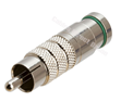 [CCRG59RCAM]  RG59 RCA Male Compression Connector