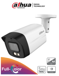 [DH-HAC-HFW1509TLMN-LED-0280B-S2] Dahua DH-HAC-HFW1509TLMN-LED-0280B-S2 Analog Camera Full-Color Bullet 5Mp